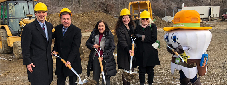 Academy of World Languages ground-breaking